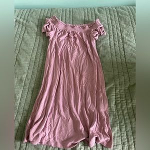 pink love fire dress /// size: XS